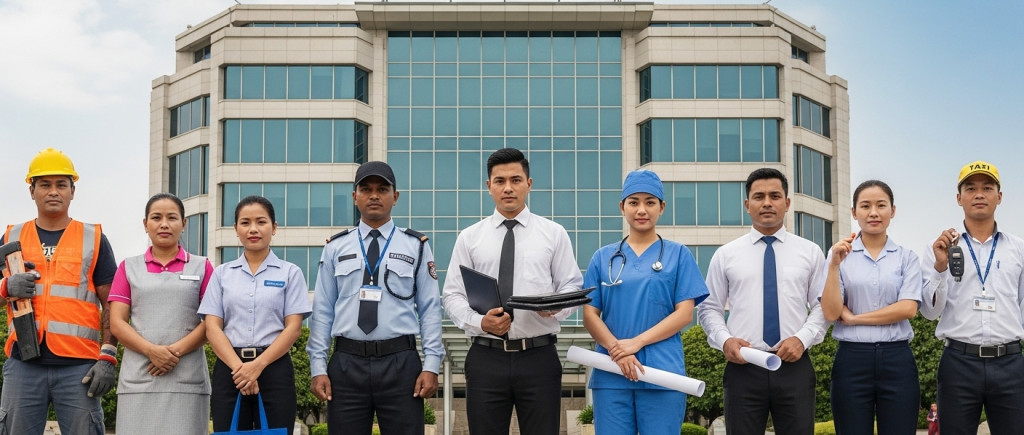 Manpower Agency in Kathmandu (Basundhara) 1 manpower agency in Kathmandu Basundhara office