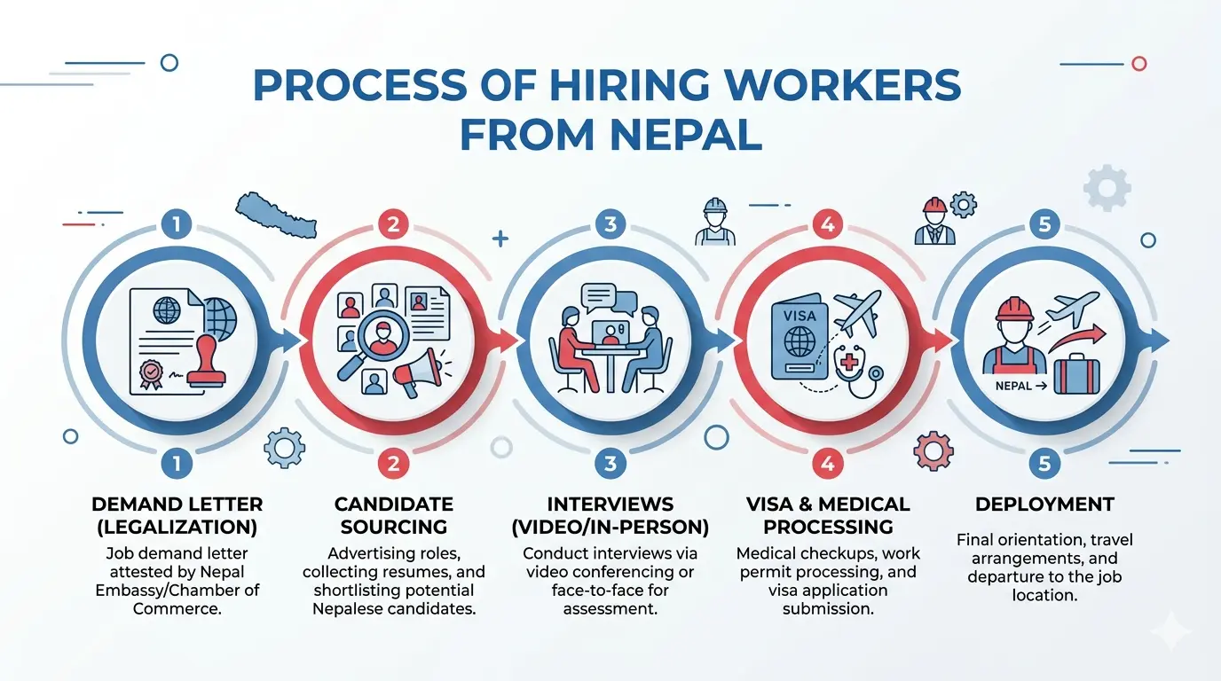 Hiring Nepali skilled workers form Best manpower ageny in kathmandu.webp