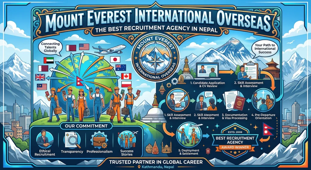 list of nepali manpower supply recruitment agency in nepal