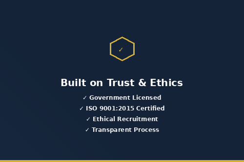 Trust and ethics - Nepal recruitment